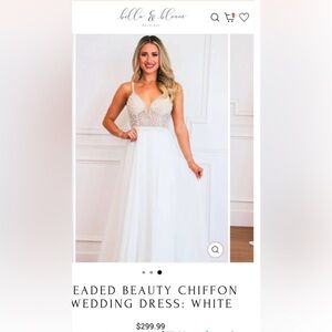 Bella & Bloom Wedding Dress